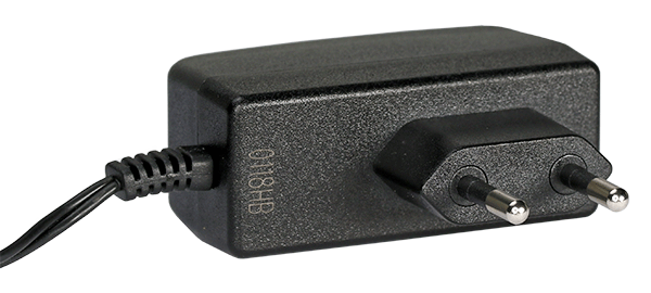 Stecker-Netzteil 24V/500mA mit Euro-Stecker