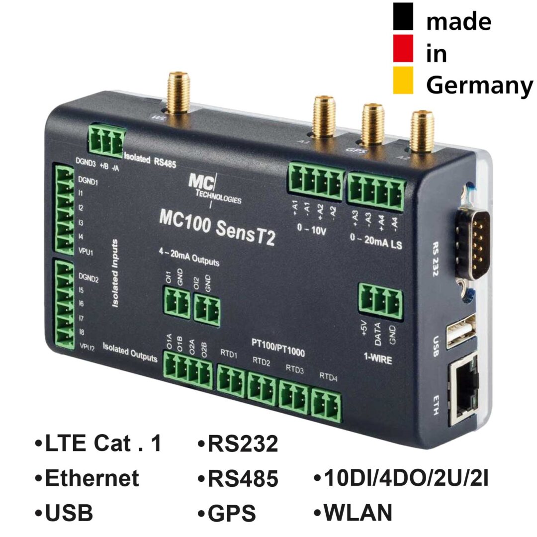 MC100 Gateway SensT2 GPS/WLAN