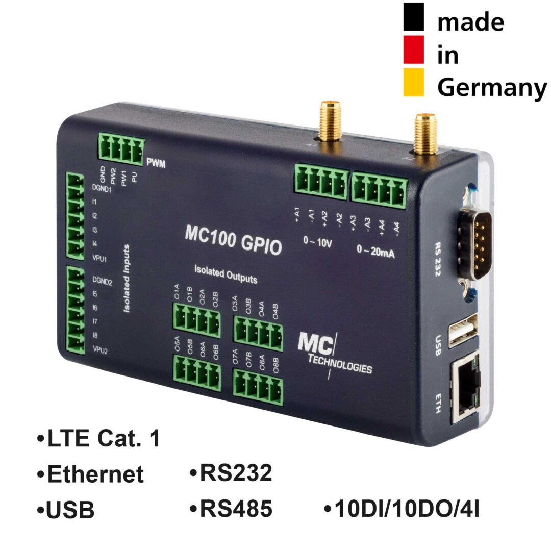 MC100 Gateway GPIO Basic