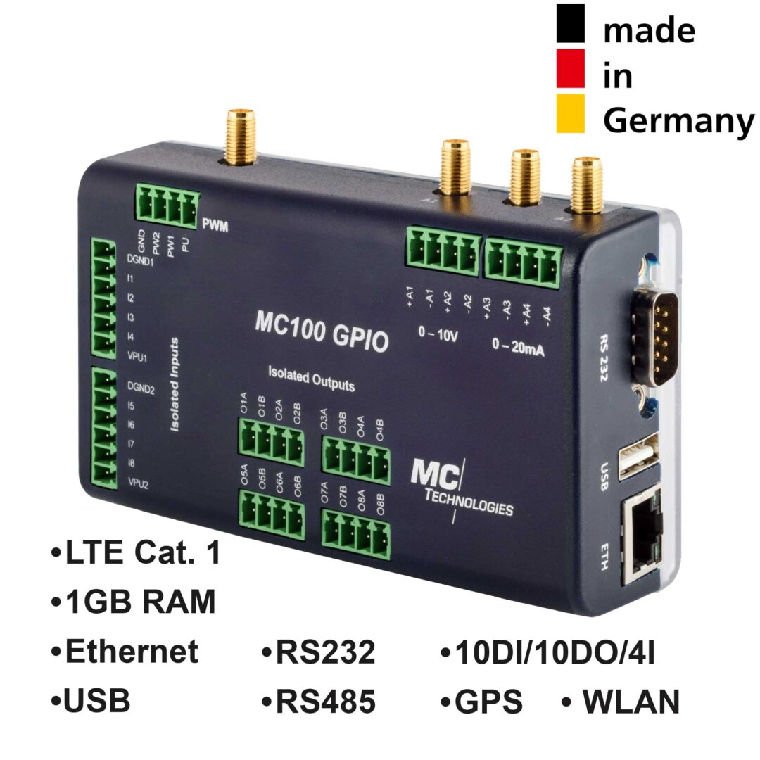 MC100 Gateway GPIO 1GB RAM