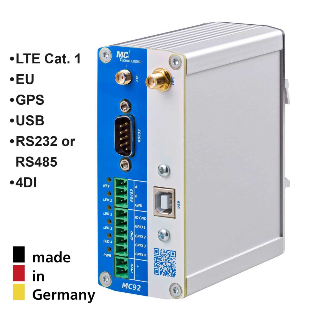 MC92 Alarmterminal 4IN USB/GPS