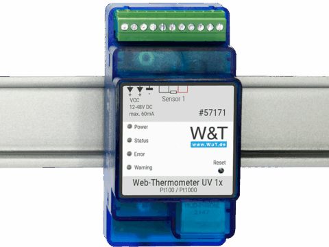 Web-Thermometer UV 1x