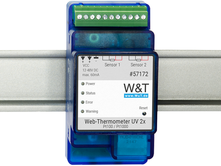 Web-Thermometer UV 2x