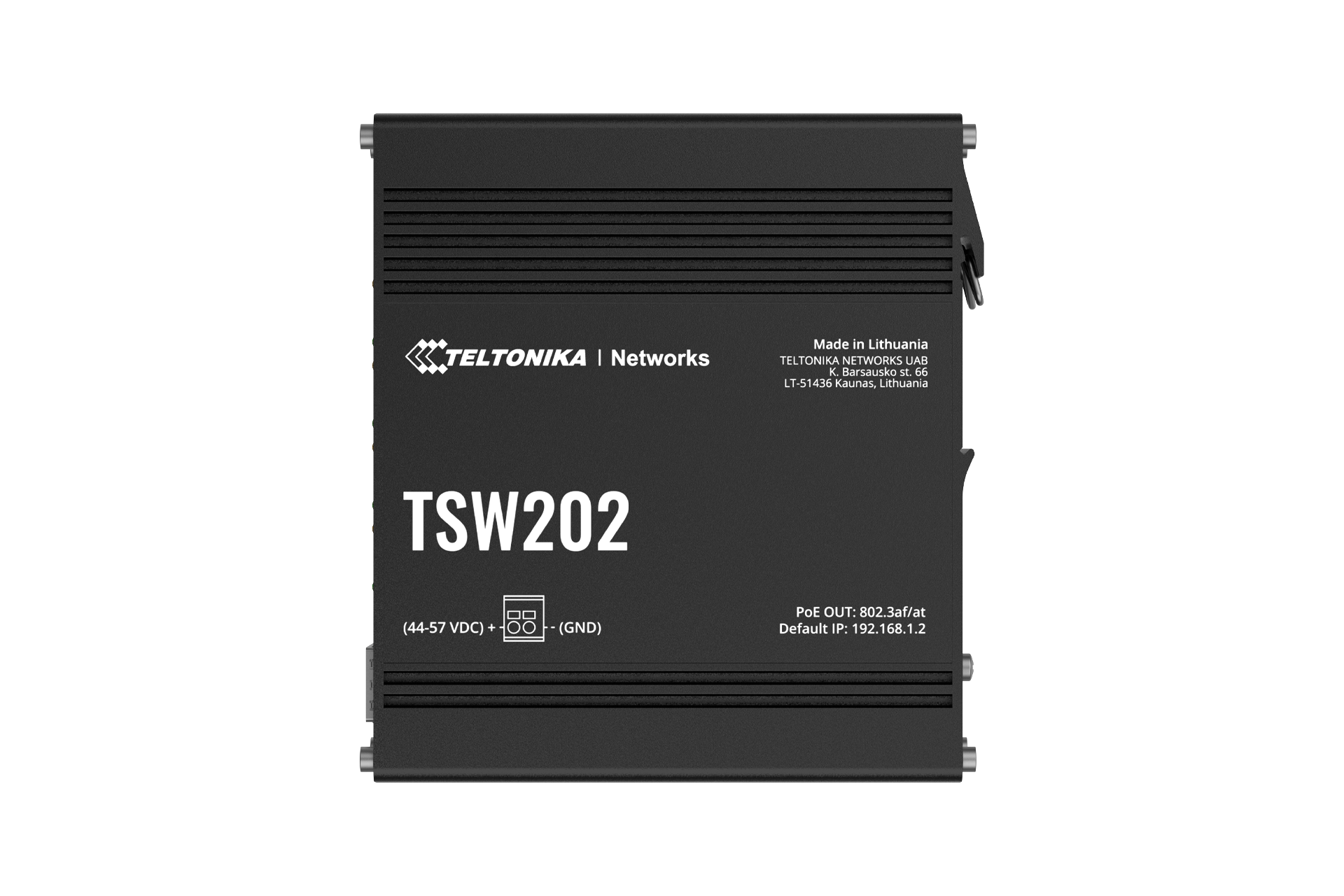 Managed PoE+ Ethernet Switch, TSW202