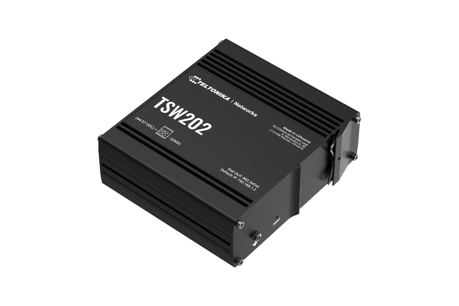 Managed PoE+ Ethernet Switch, TSW202 – Bild 3