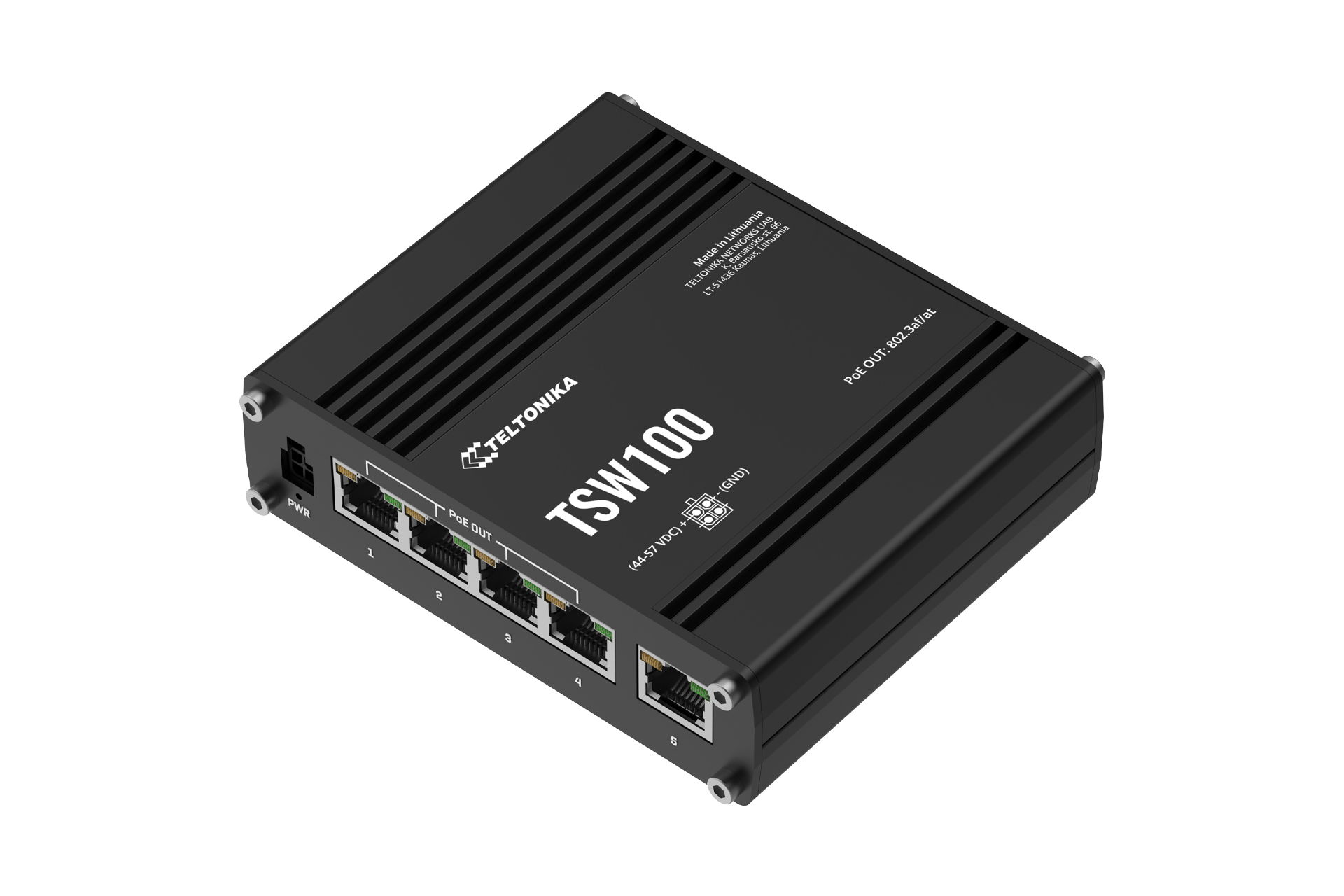 INDUSTRIELLE POE+ THERNET-SWITCH TSW100 – Bild 4
