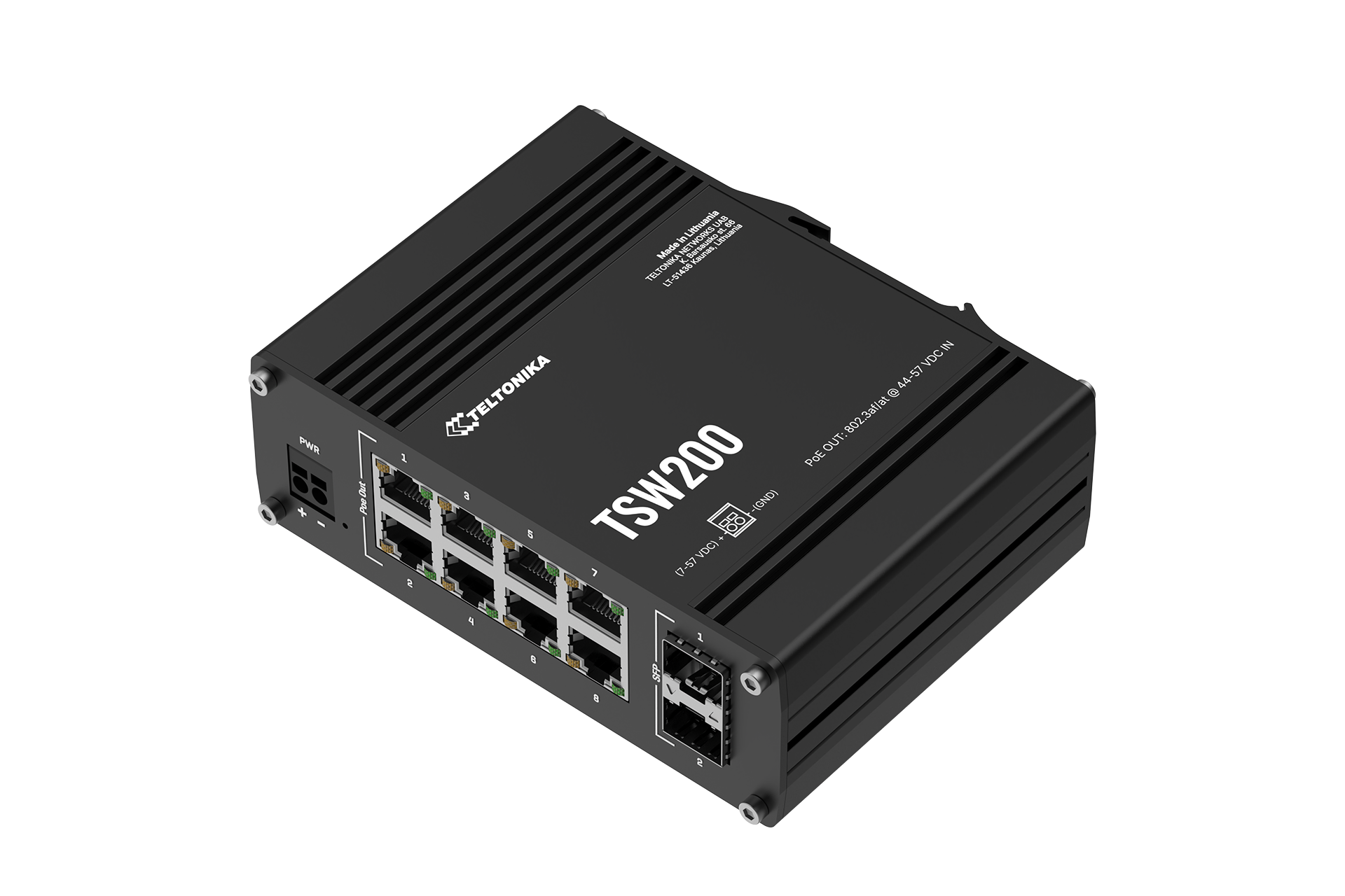 INDUSTRIELLE POE+ THERNET-SWITCH TSW200 – Bild 6