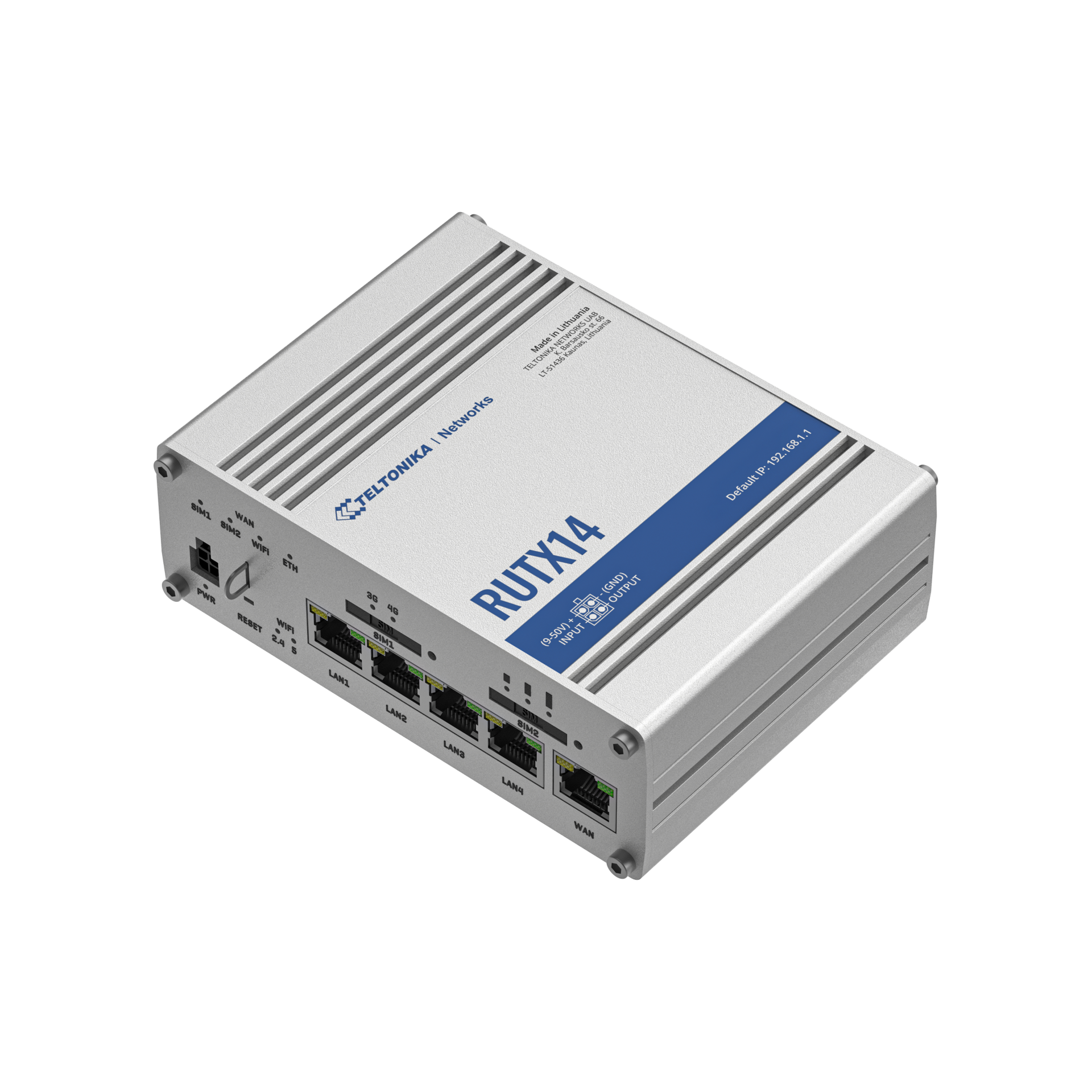 4G LTE CAT12 Industrieller Mobilfunkrouter RUTX14 – Bild 5